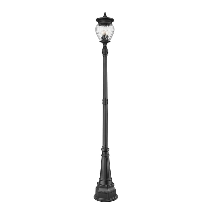 Four Light Outdoor Post Mount Four Light Outdoor Post Mount