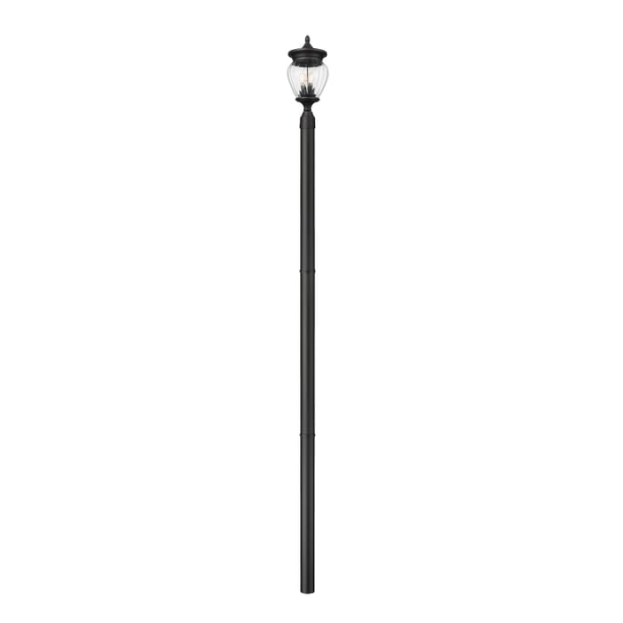 Three Light Outdoor Post Mount Three Light Outdoor Post Mount
