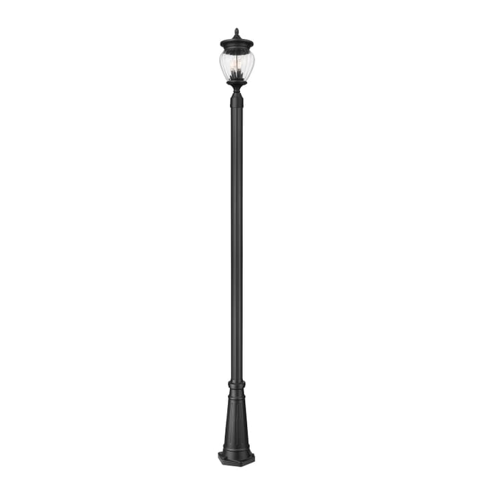 Three Light Outdoor Post Mount Three Light Outdoor Post Mount