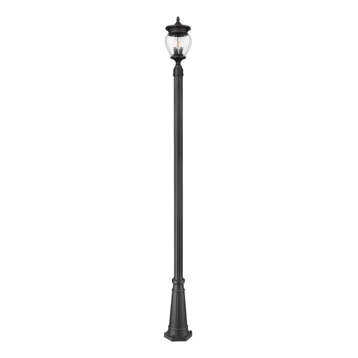 Three Light Outdoor Post Mount Three Light Outdoor Post Mount