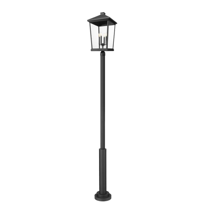 Four Light Outdoor Post Mount Four Light Outdoor Post Mount
