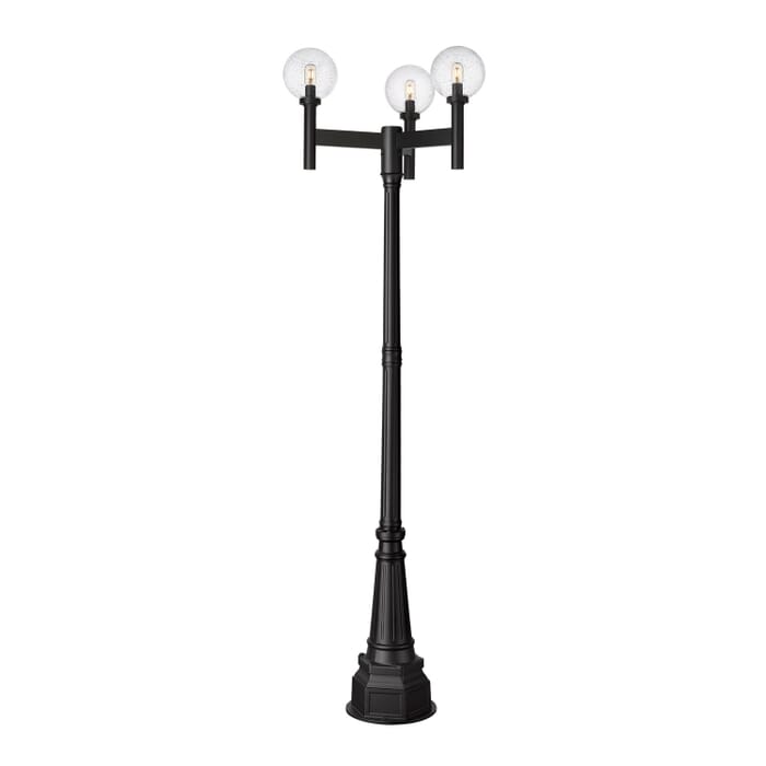 Three Light Outdoor Post Mount Three Light Outdoor Post Mount