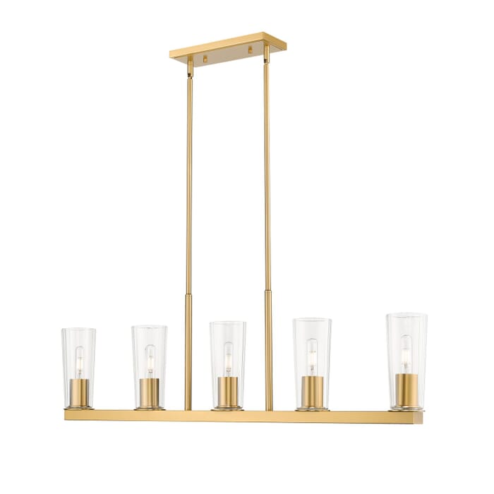 Five Light Linear Chandelier Five Light Linear Chandelier