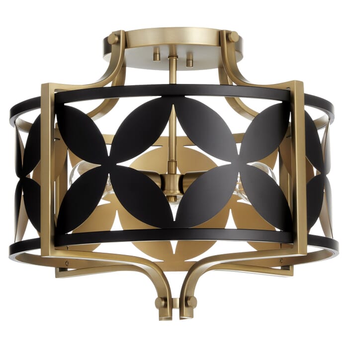 Three Light Semi Flush Mount Three Light Semi Flush Mount