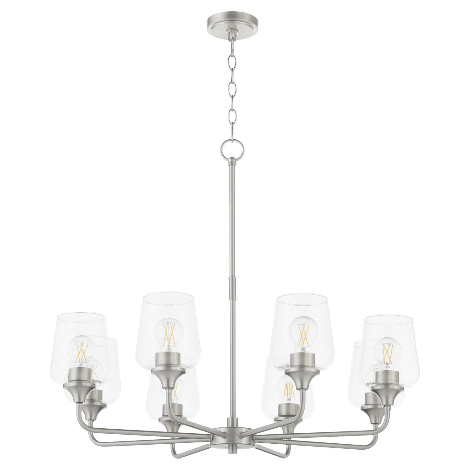 Eight Light Chandelier