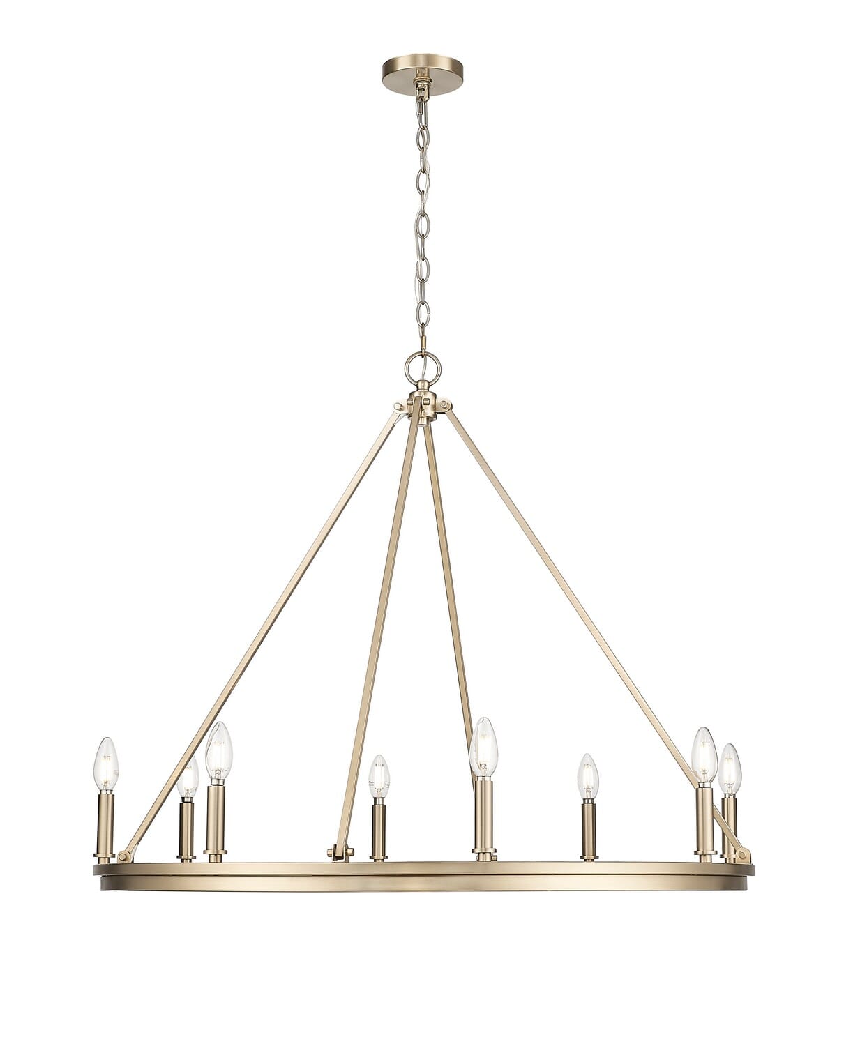 Eight Light Chandelier