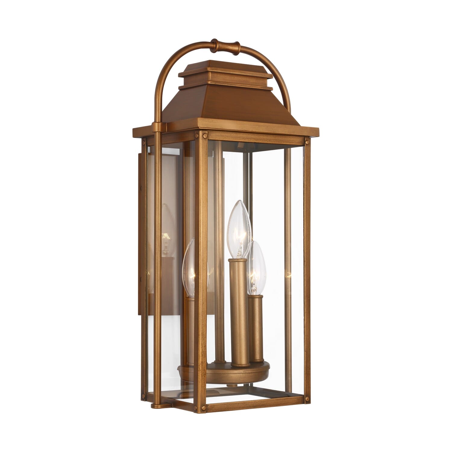 Three Light Wall Lantern