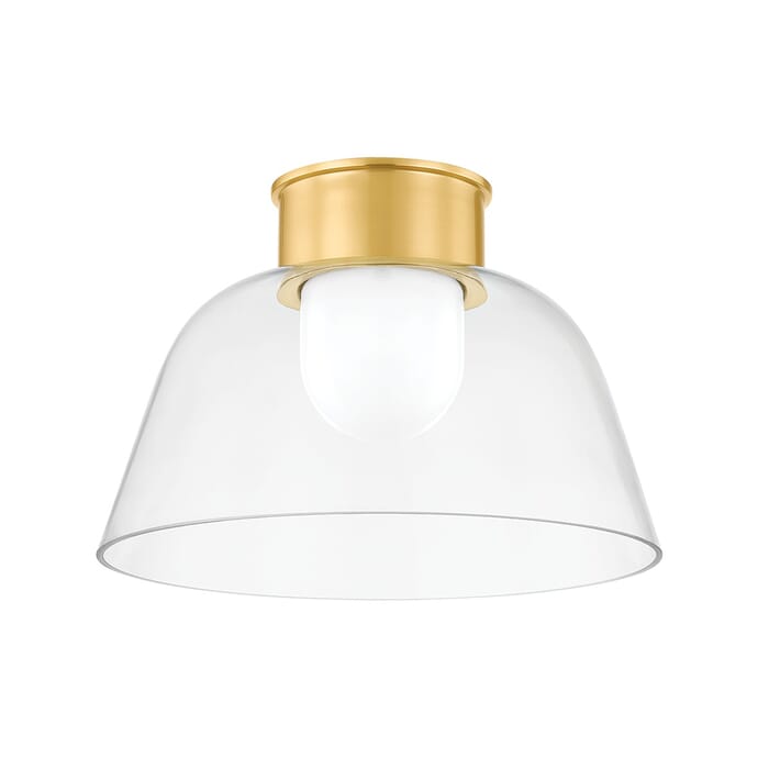 One Light Flush Mount One Light Flush Mount