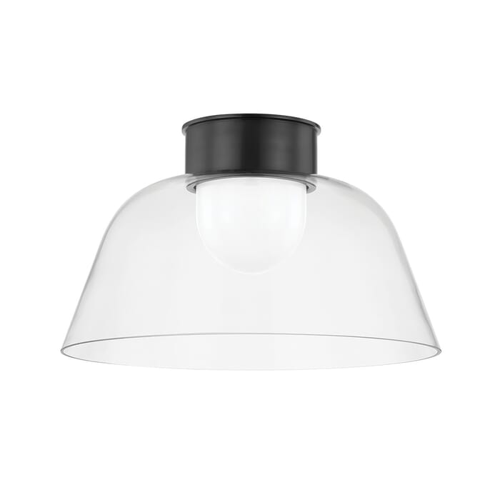 One Light Flush Mount One Light Flush Mount