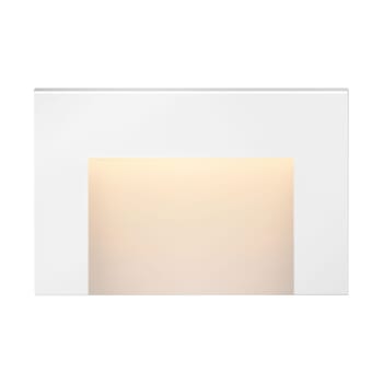 Hinkley Taper LED 5" Brick & Step Light in Satin White