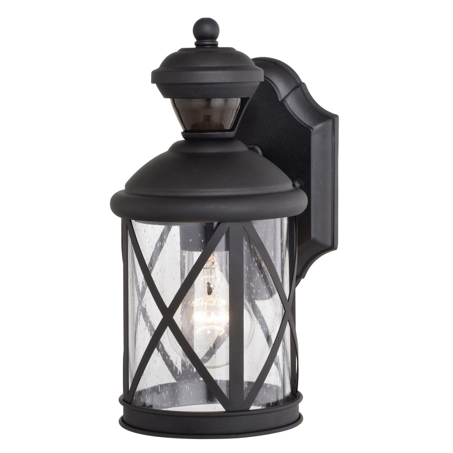 One Light Outdoor Motion Sensor Wall Light