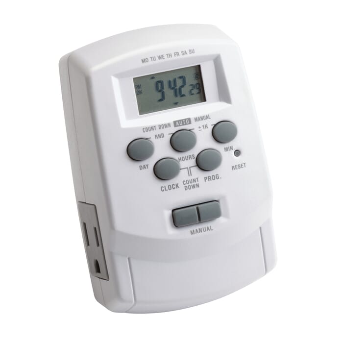 Kichler Lighting Accessory Digital Transformer Timer w/DS in White Kichler Lighting Accessory Digital Transformer Timer w/DS in White