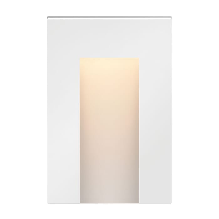 Hinkley Taper LED 3" Step Light in Satin White Hinkley Taper LED 3" Step Light in Satin White