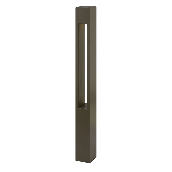 Hinkley Atlantis 1-Light LED Outdoor Landscape Bollard in Bronze Hinkley Atlantis 1-Light LED Outdoor Landscape Bollard in Bronze