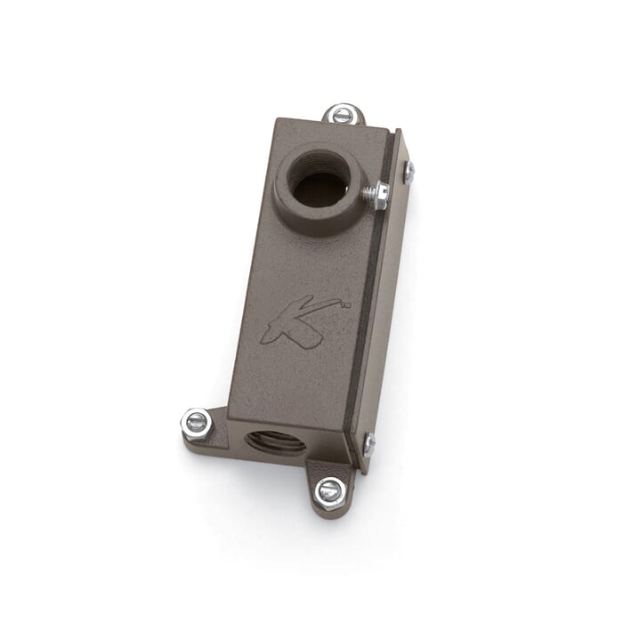 Kichler Lighting Landscape Junction Box Mounting Bracket in Bronze Kichler Lighting Landscape Junction Box Mounting Bracket in Bronze