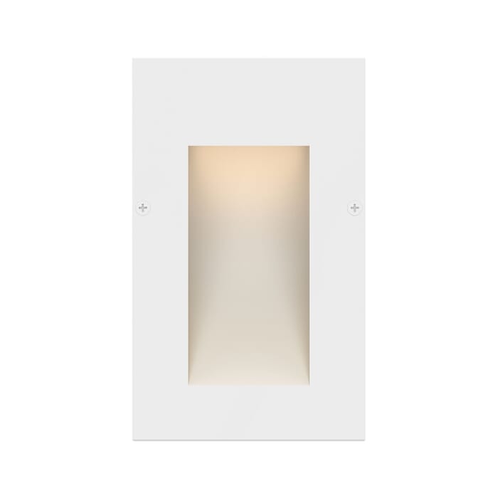 Hinkley Taper LED 3" Step Light in Satin White Hinkley Taper LED 3" Step Light in Satin White