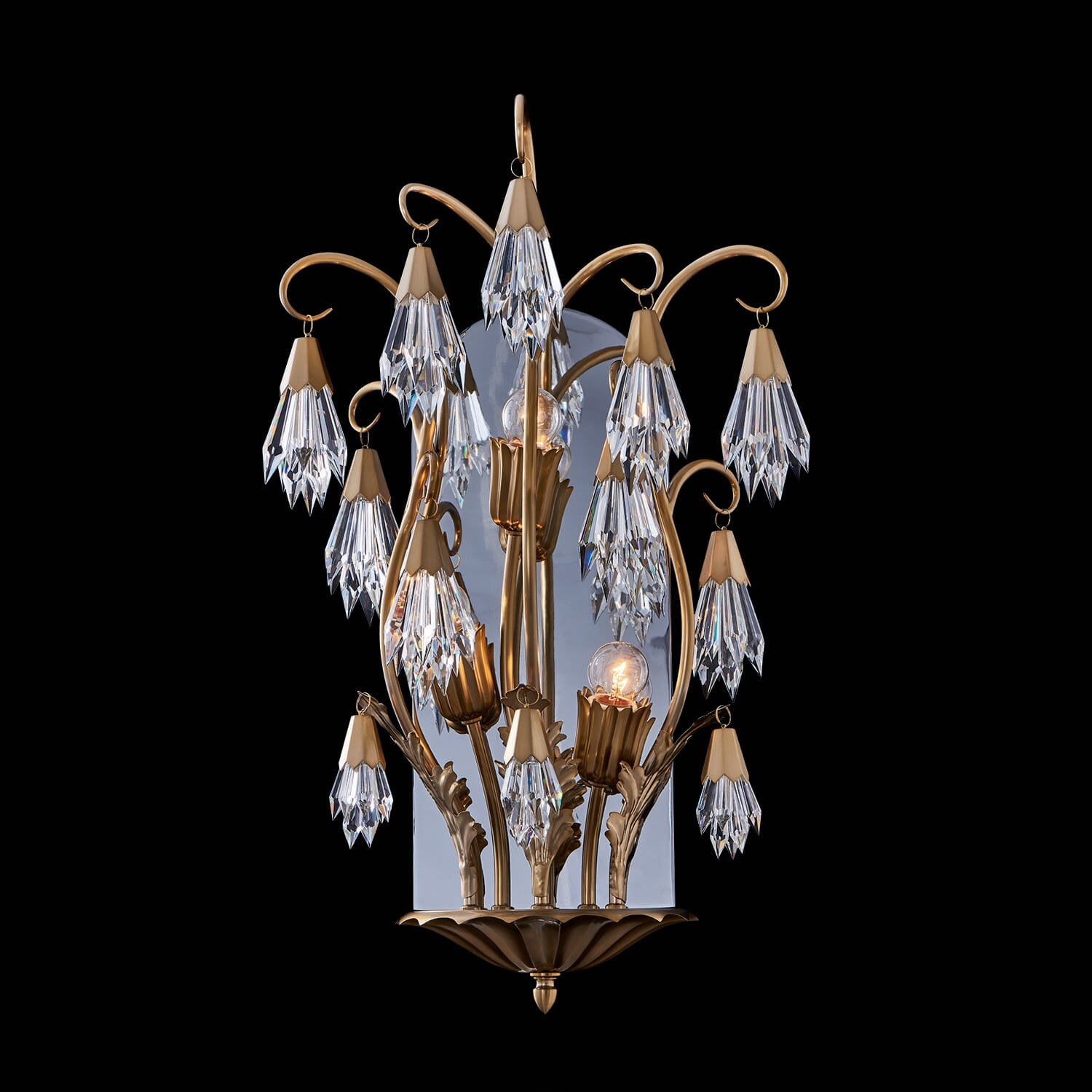Three Light Wall Sconce