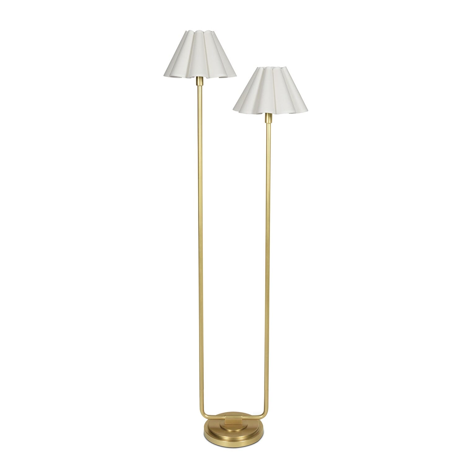 Two Light Floor Lamp