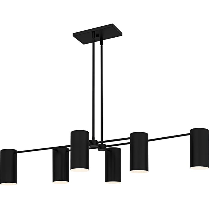 Six Light Linear Chandelier Six Light Linear Chandelier