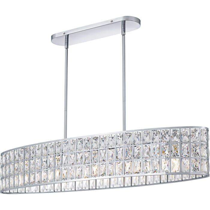 Five Light Linear Chandelier Five Light Linear Chandelier