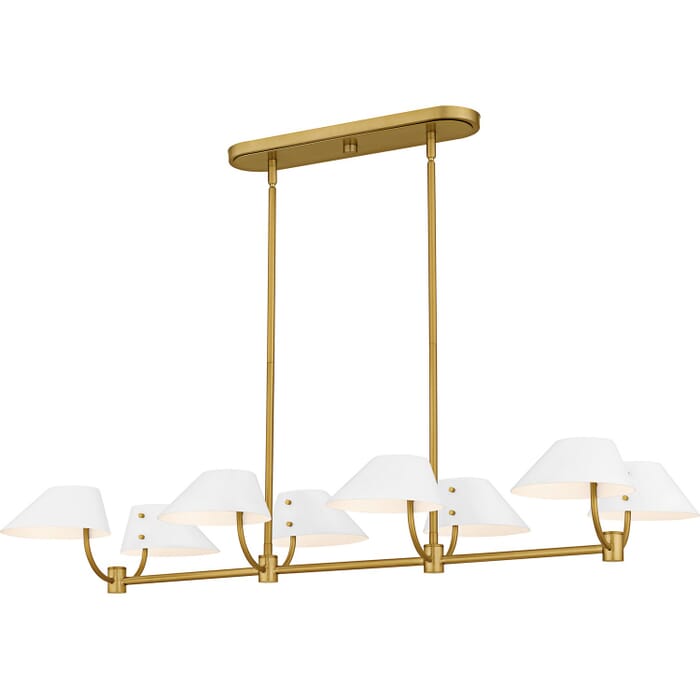 Six Light Linear Chandelier Six Light Linear Chandelier