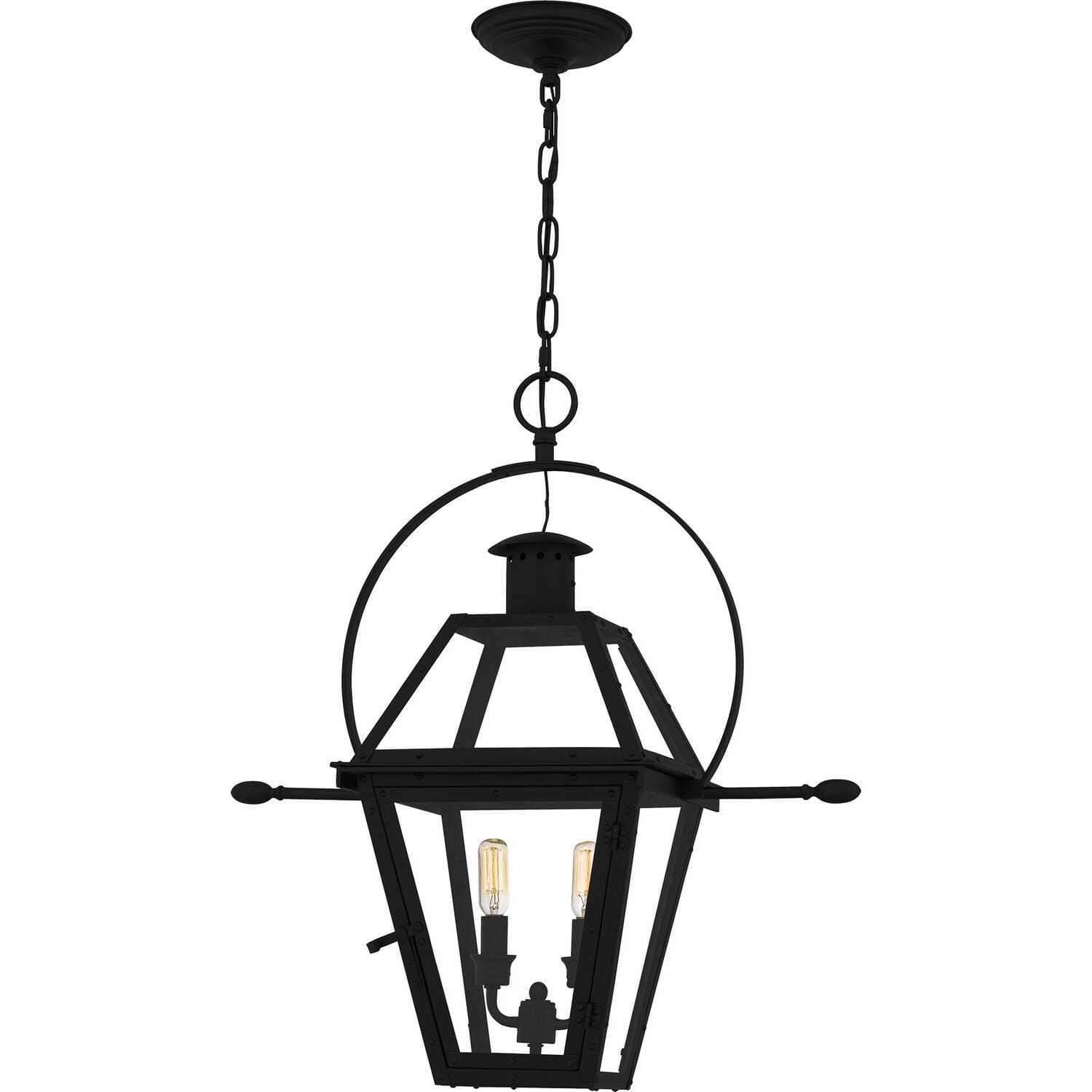 Two Light Outdoor Hanging Lantern