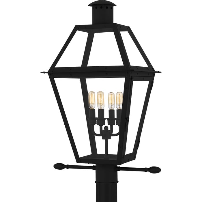 Four Light Outdoor Post Lantern Four Light Outdoor Post Lantern