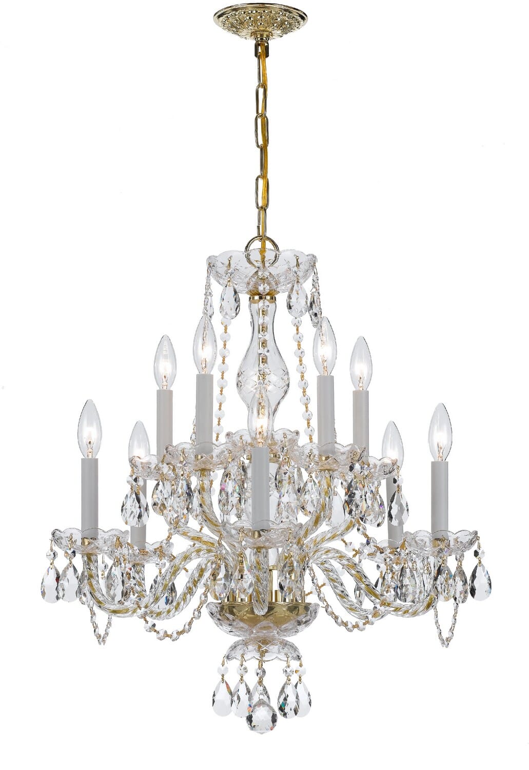 Ten Light Chandelier