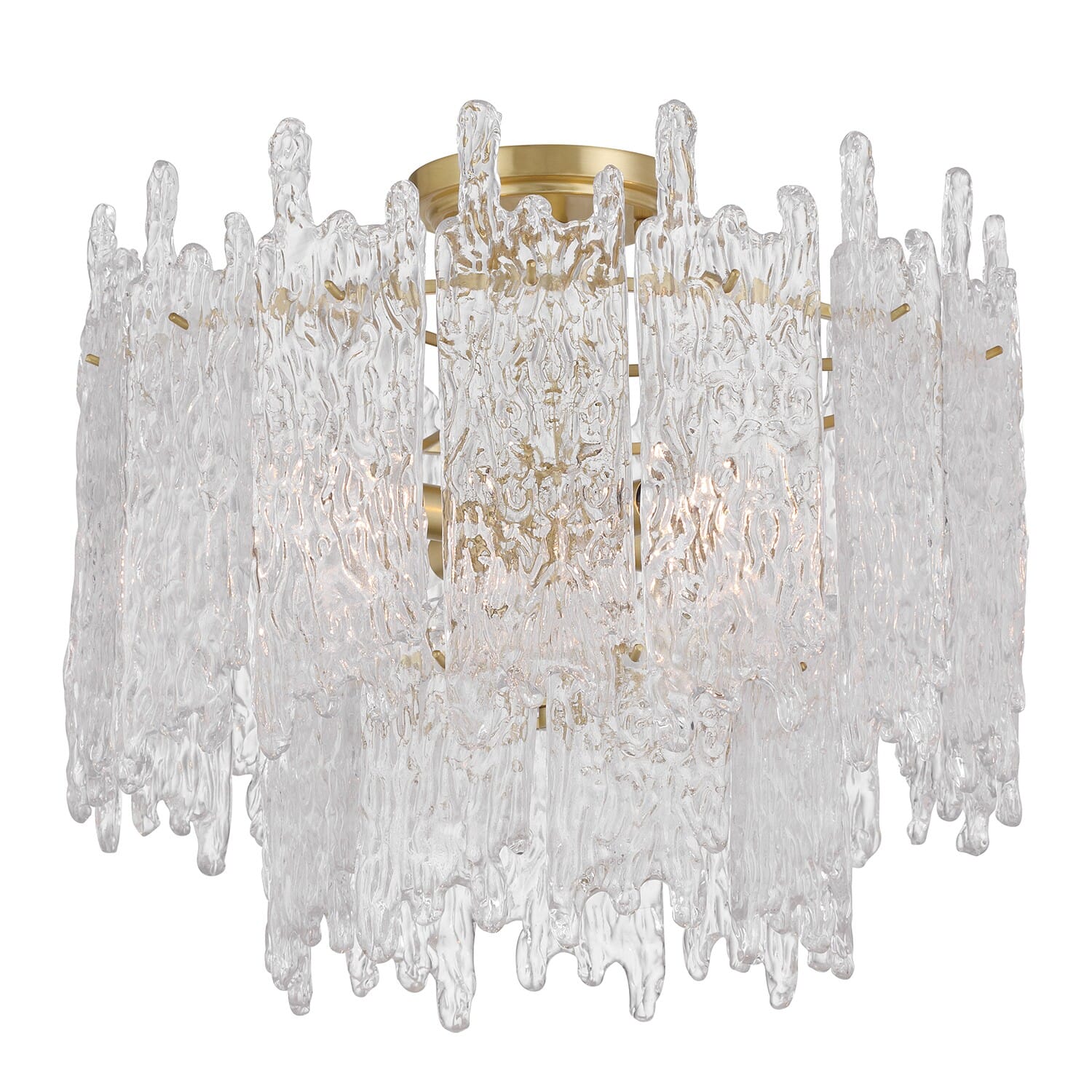 Three Light Semi Flush Mount