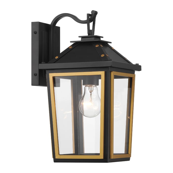 One Light Outdoor Wall Sconce One Light Outdoor Wall Sconce