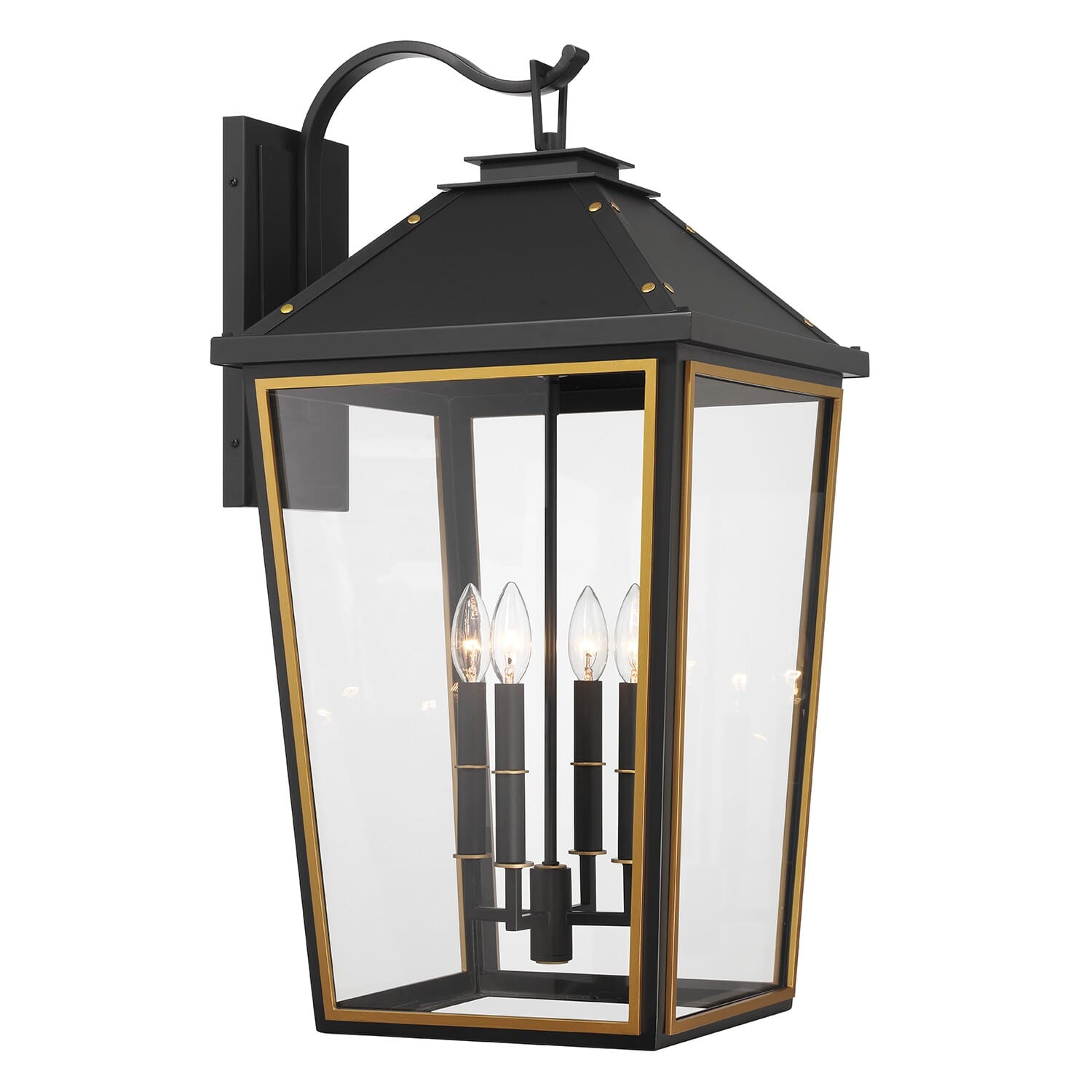 Four Light Outdoor Wall Sconce