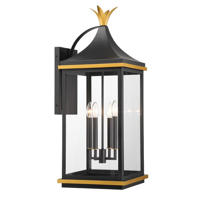 Four Light Outdoor Wall Sconce Four Light Outdoor Wall Sconce