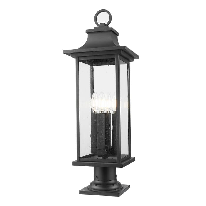 Four Light Outdoor Pier Mount Four Light Outdoor Pier Mount