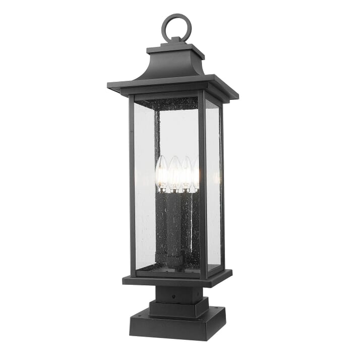 Four Light Outdoor Pier Mount Four Light Outdoor Pier Mount