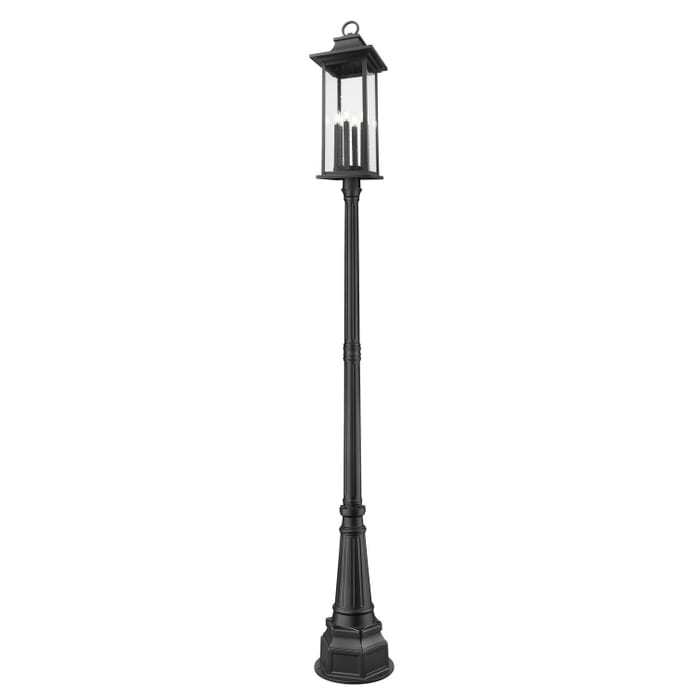 Six Light Outdoor Post Mount Six Light Outdoor Post Mount