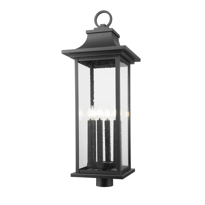 Six Light Outdoor Post Mount Six Light Outdoor Post Mount
