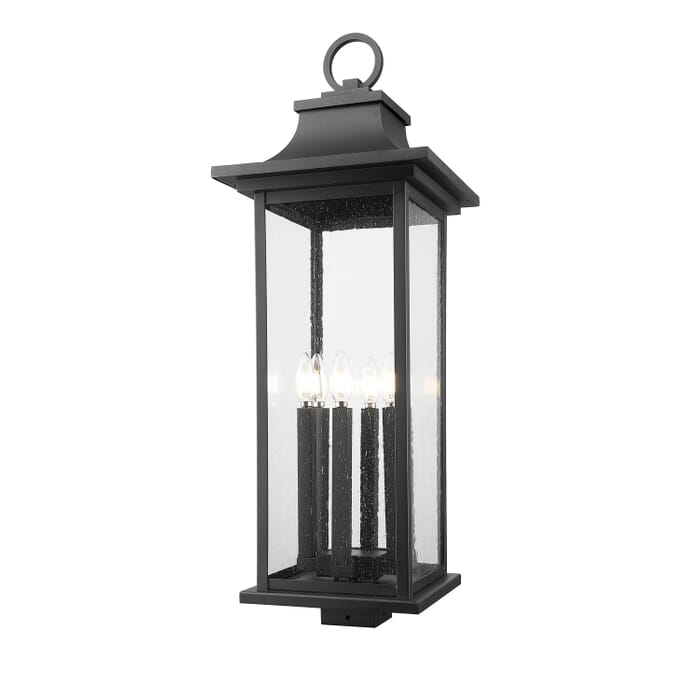 Six Light Outdoor Post Mount Six Light Outdoor Post Mount