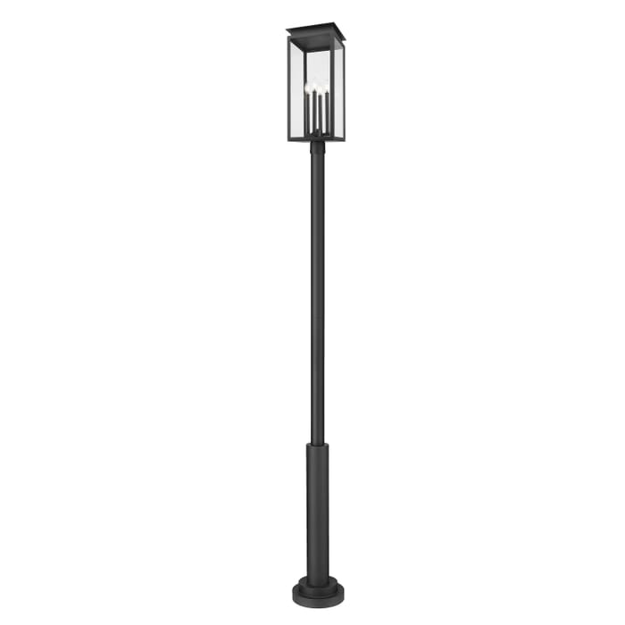 Four Light Outdoor Post Mount Four Light Outdoor Post Mount