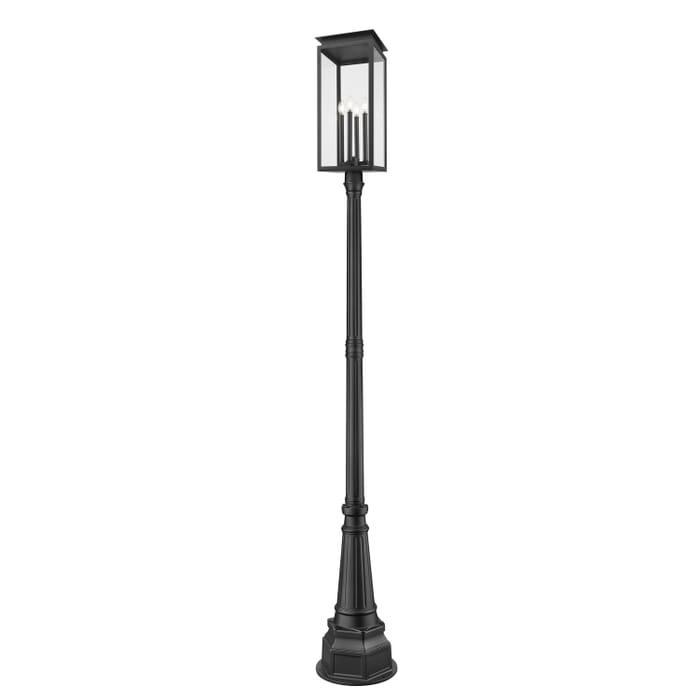 Four Light Outdoor Post Mount Four Light Outdoor Post Mount