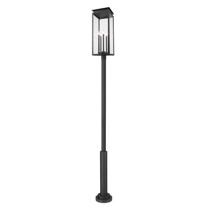 Five Light Outdoor Post Mount Five Light Outdoor Post Mount