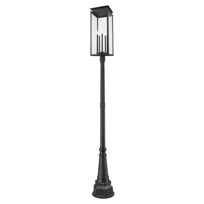 Five Light Outdoor Post Mount Five Light Outdoor Post Mount