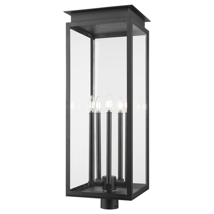 Five Light Outdoor Post Mount Five Light Outdoor Post Mount