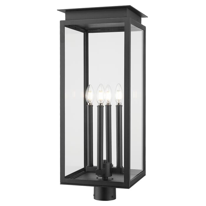 Four Light Outdoor Post Mount Four Light Outdoor Post Mount