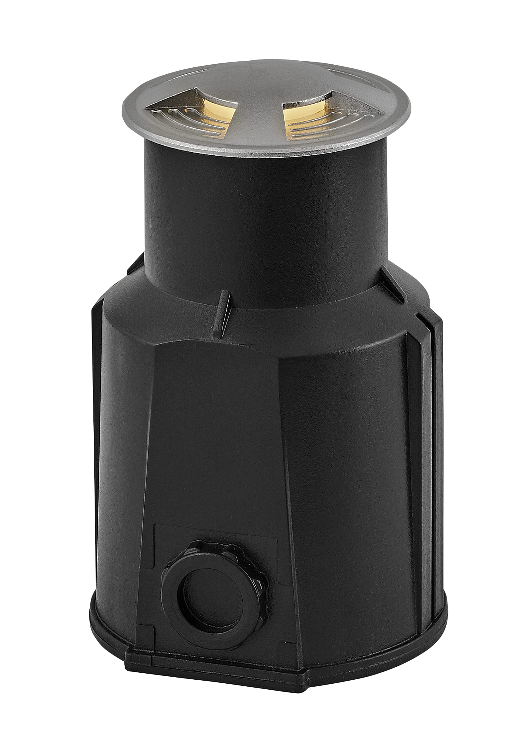 Stainless Steel LED Well Light from the Flare Collection