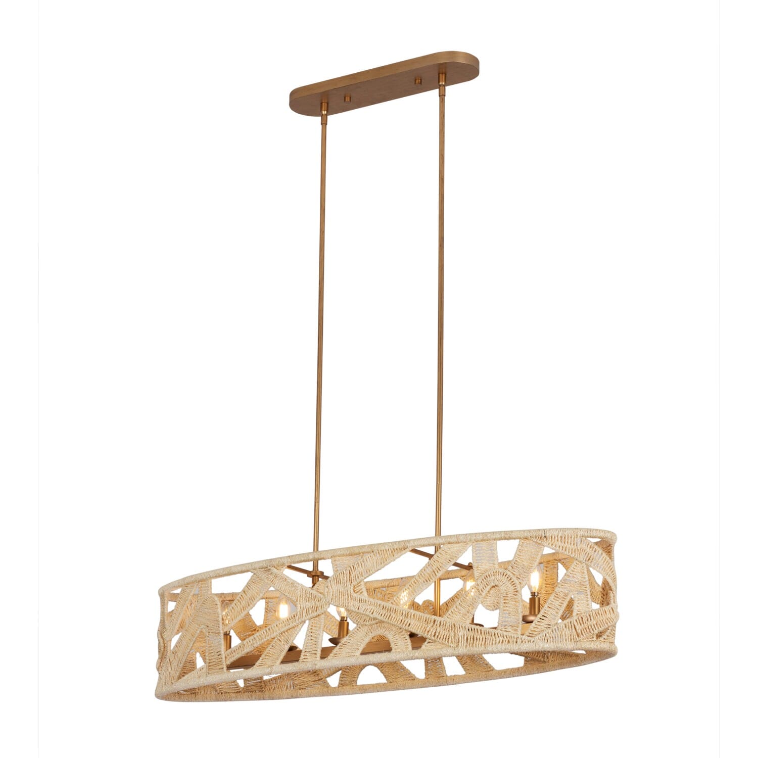 Six Light Island Pendant