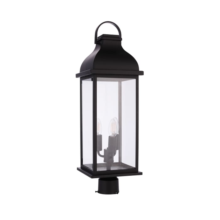 Three Light Outdoor Post Mount Three Light Outdoor Post Mount