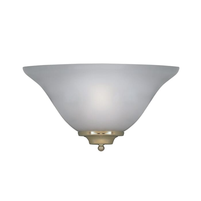 Value Wall Sconce 1-Light Wall Sconce in Assorted Cap Value Wall Sconce 1-Light Wall Sconce in Assorted Cap