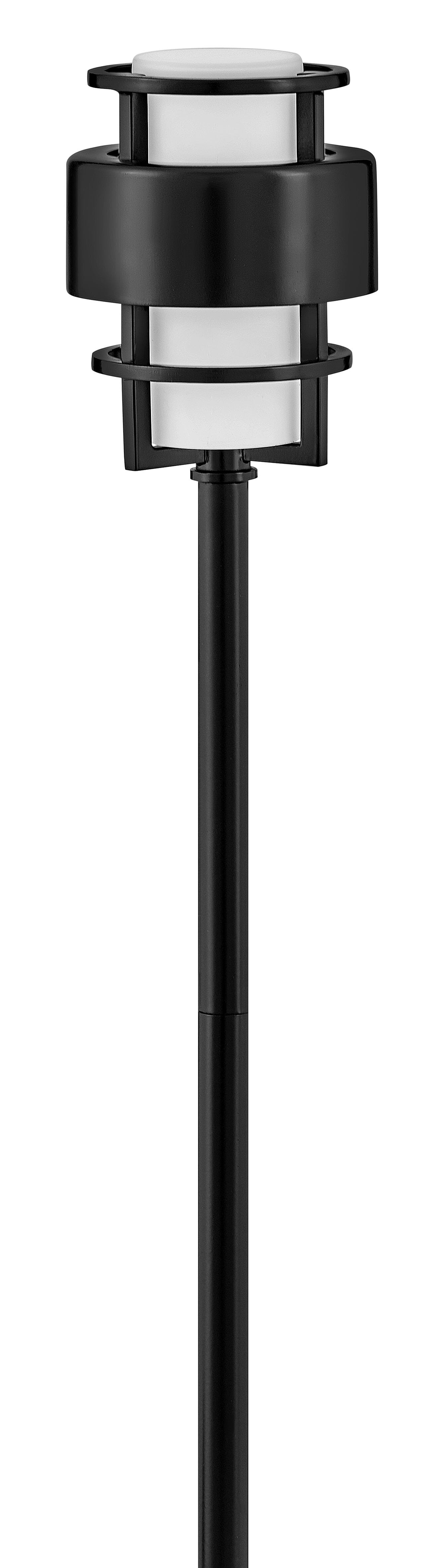 Saturn Path 1-Light LED Path Light in Satin Black
