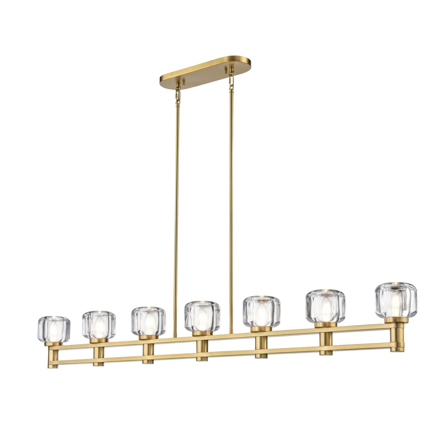 Seven Light Linear Pendant