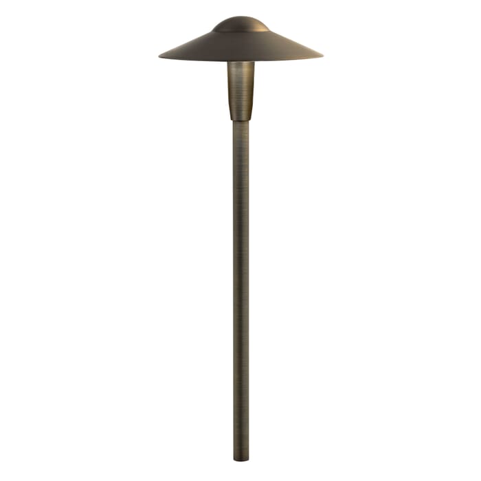 Kichler Lighting LED 3-Light 23" Landscape 12V Led Path/Spread in Centennial Brass Kichler Lighting LED 3-Light 23" Landscape 12V Led Path/Spread in Centennial Brass